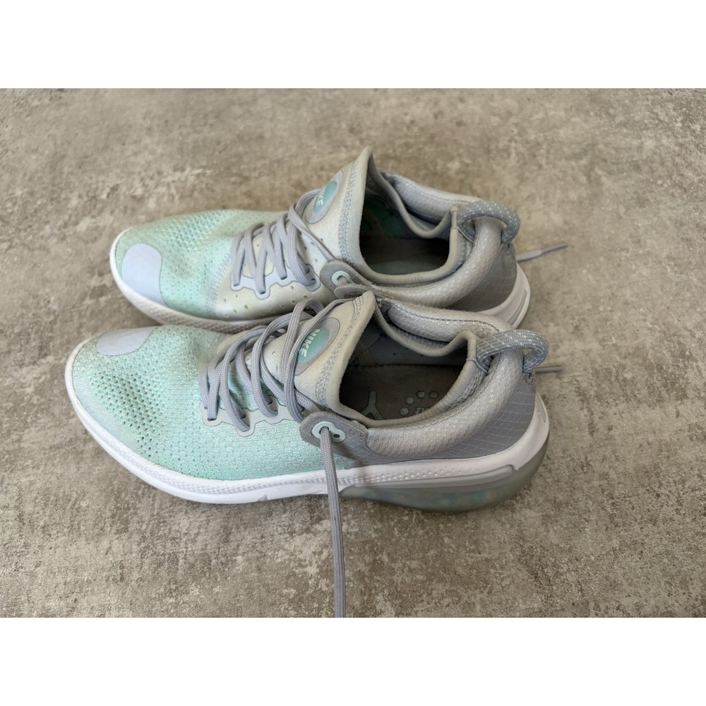 Nike Joyride Run Flyknit Women's Running Shoes, Sky Gray‎ Teal Size US 9,5 EU 41 - Picture 7 of 7